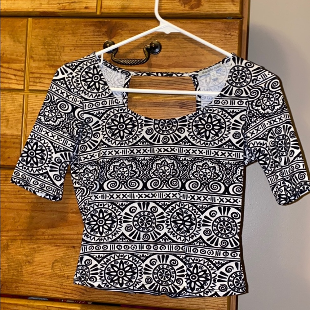 Cool and Crazy crop top